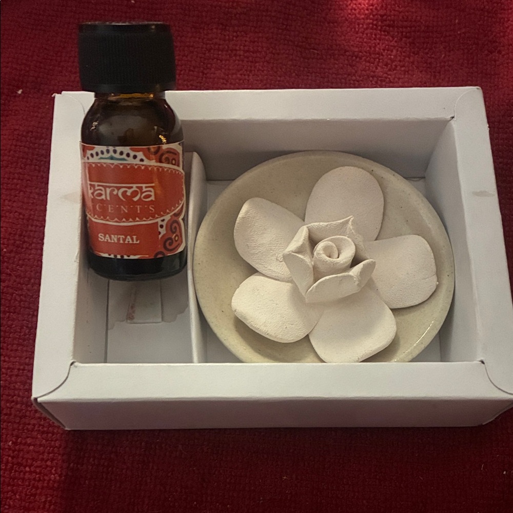 🎉SALE🎉3 for $20🎉Karma ceramic flower diffuser set
